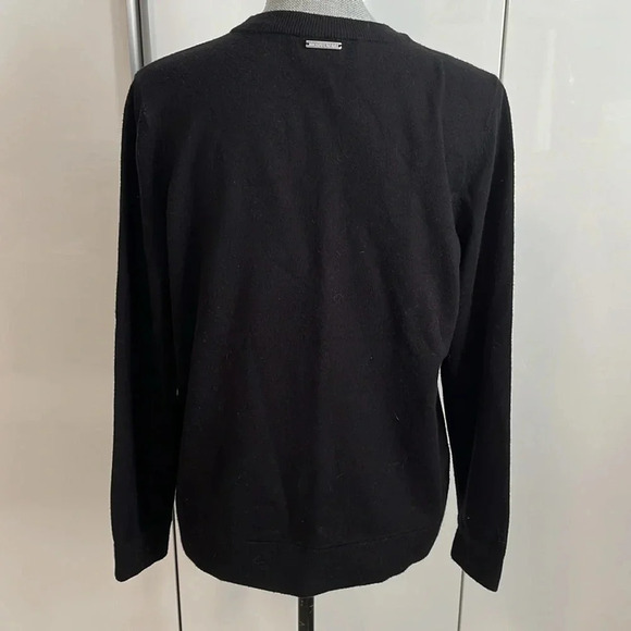 MICHAEL KORS Graphic Crew Neck Sweater, Size  L - Picture 5 of 9